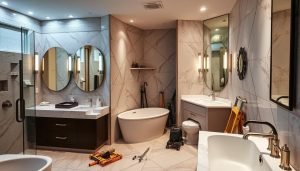 What is the most expensive thing/part about a bathroom renovation?