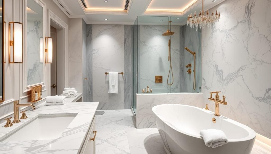 Average costs of luxurious bathroom upgrades