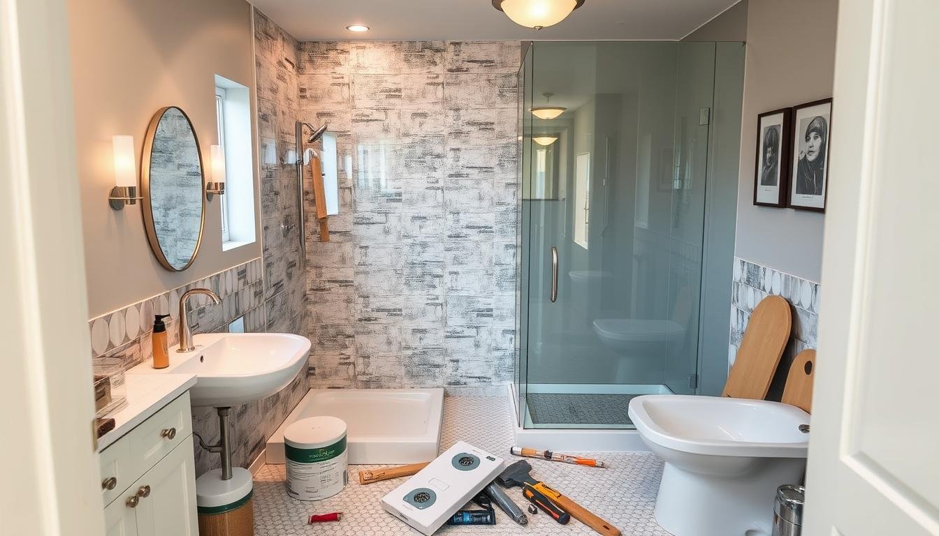How much does it cost to remodel a standard-size bathroom?