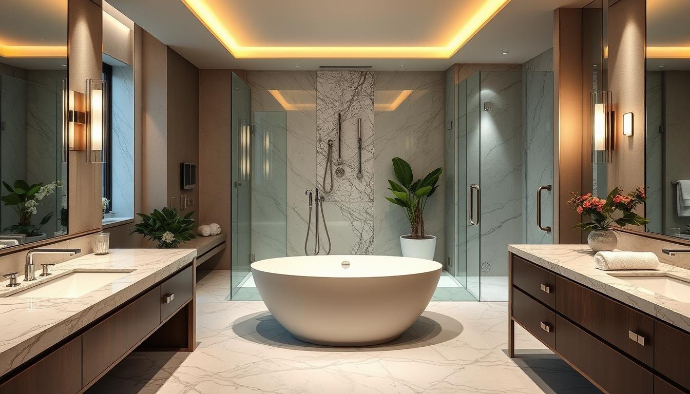 What adds the most value to a bathroom?