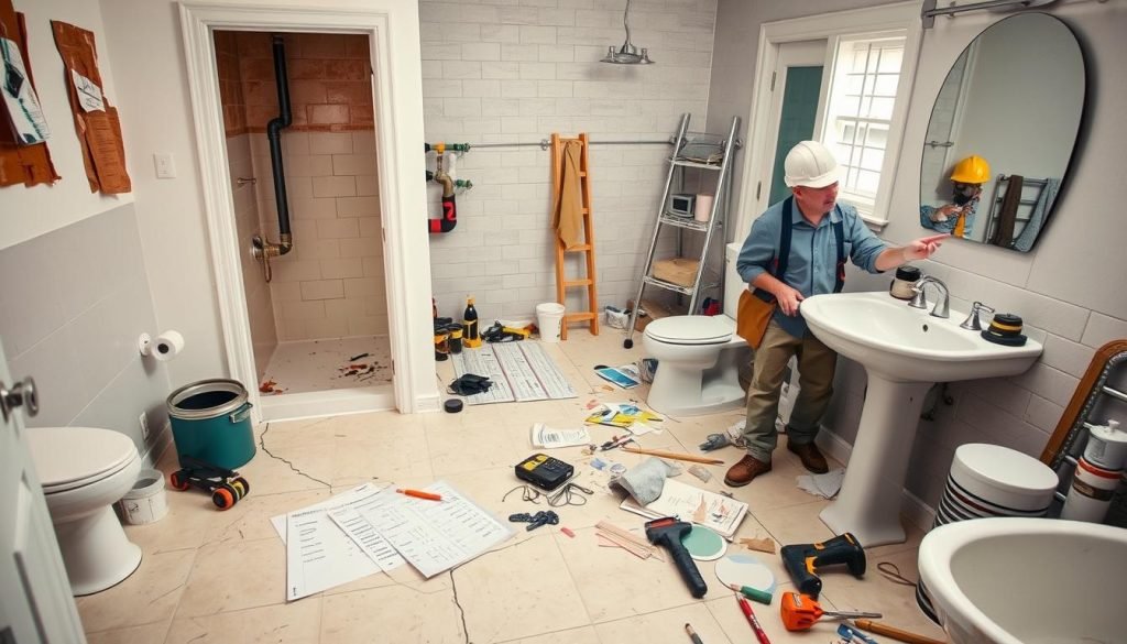 bathroom renovation contingencies