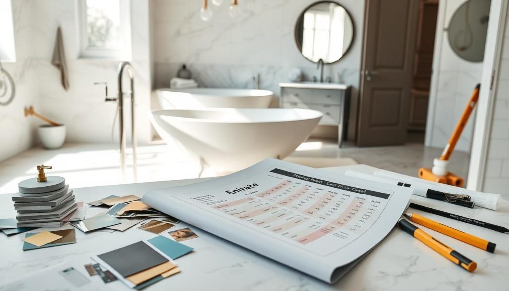 ensuite bathroom renovation cost estimate