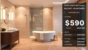How much does it cost to remodel a standard-size bathroom?