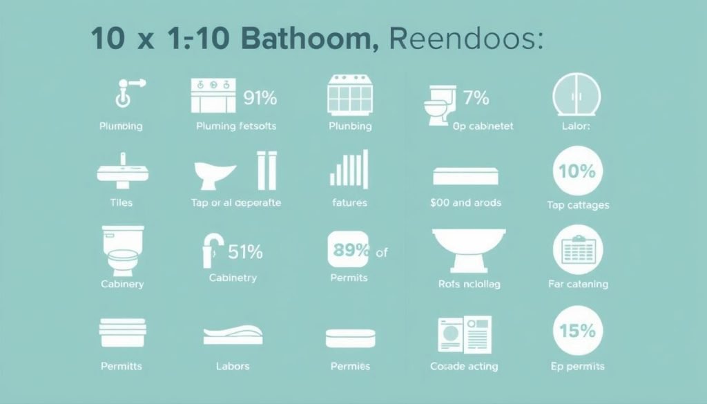 cost breakdown bathroom renovation