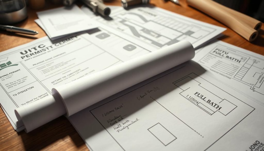 permits for bathroom conversion